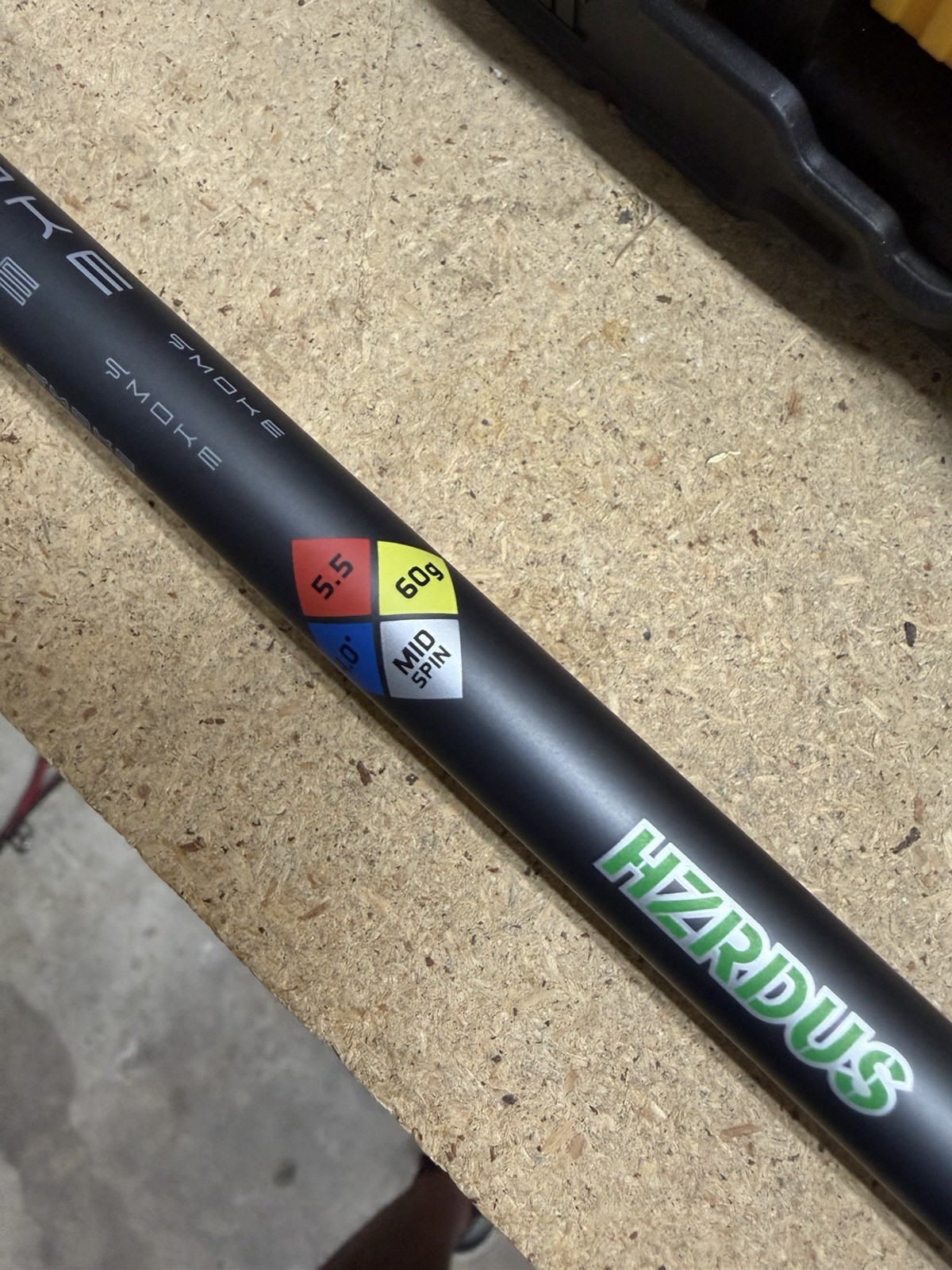 Project X HZRDUS Smoke iM10 5.5 60g Driver shaft w/ TaylorMade adaptor & Grip