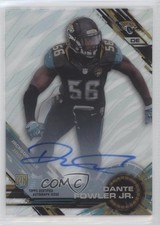 2015 Topps High Tek Pattern 1 Grass/Waves Auto Dante Fowler Jr #55 Auto 1u0