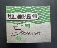 Vintage 1950s Sawyer's View Master Model C Viewer Black Bakelite w/ Box