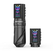 Gun Wireless Tattoo Machine Multi-Function Tattoo Pen 2,300Mah Battery with Repl