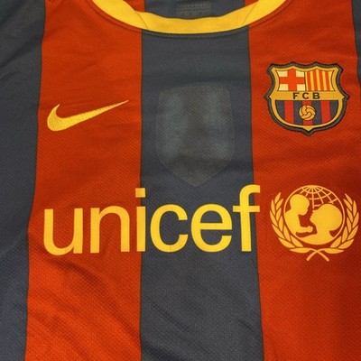 Messi 2010/11 Nike FC Barcelona jersey,XL special edition #3 patch