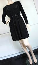 VERO MODA Damen Kleid A Linie Minikleid Tunika Boho Glitzer Blogger Party Gr S