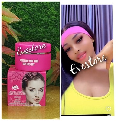 Blemish Care Snow WHITE baby Face Glow. 7 Days Action. 30mlx 1  Anti Sunburn 