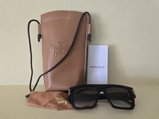 MCM MW0011 Sunglasses 01B Black Authentic 55 Unisex 55-16-145 Free Shipping