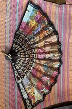 Ladies Vintage Spanish Hand Fan