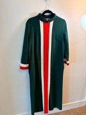 Vintage 1970's Vanity Fair Zip-Front Loungewear House Coat Robe size 14