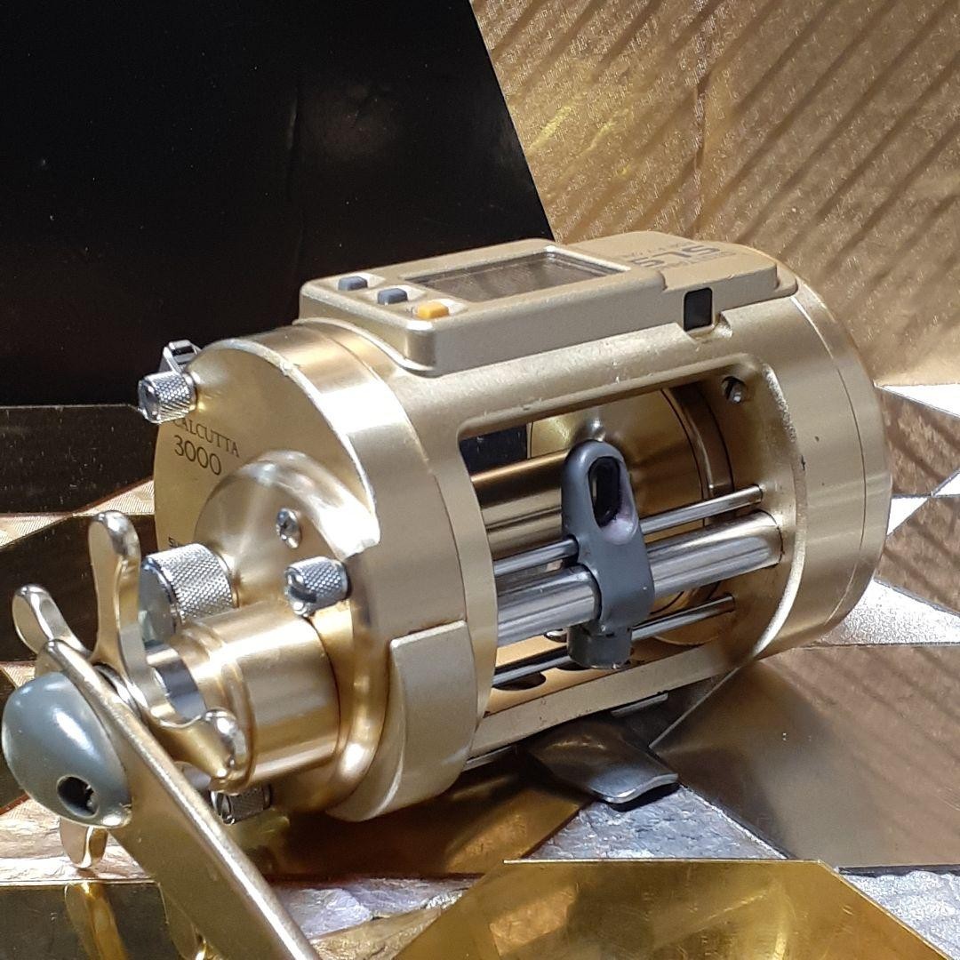 シマノ CALCUTTA 3000 DIGITANA SLS Shimano Calcutta Digitana SLS 3000 Fishing Reel Premium Used clean