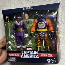 Marvel Legends Series Baron Zemo & Arnim Zola Captain America 2 Pack