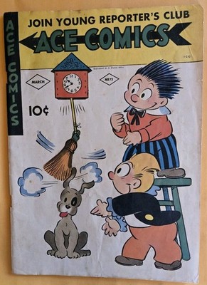 Ace Comics 72 VG+ (4.5) David McKay 3/43