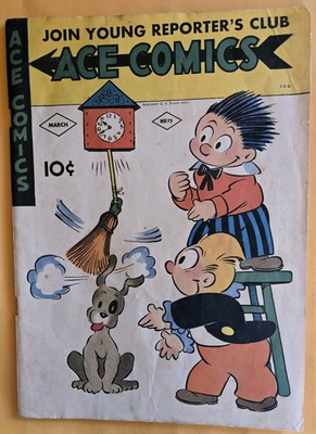 #ad #ad Ace Comics 72 VG 4.5 David McKay 3 43 $32.50