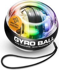 Vital Wrist Ball Exerciser Gyro Ball Hand Gyroscopic Wrist Strengthener & Forear