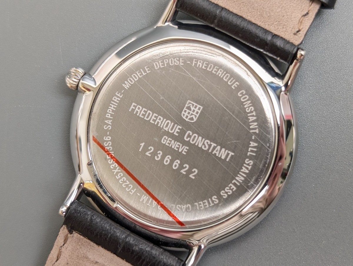 Frederique Constant FC235X3S5/3S6 White Roman Dial Quartz Men's