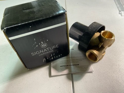 Signature Hardware Edenton 3/4 in. Brass NPT Rough-In Valve - Picture 4 of 8