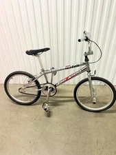 Free Agent Eluder BMX Chrome Bike