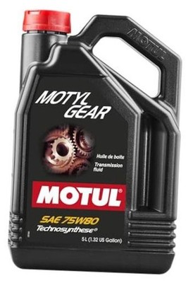Motylgear 75W-80 Technosynthese Manual Transmission Fluid | Synthetic Blend 5L