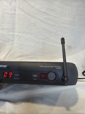 Shure PGX4 Wireless Mic Receiver 42406126328| eBay