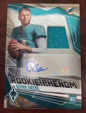 2025 Panini Phoenix Football Quinn Ewers Rookie Phenom Patch Auto /249