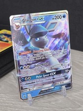 Pokemon Card Glaceon GX - SM147 Holo Black Star Promo Sun & Moon 2018 Full Art on eBay