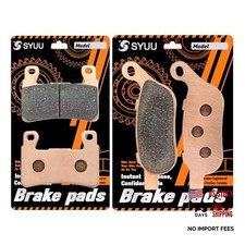 High-Performance Sintered Metal Motorcycle Brake Pads Set - Front Rear -