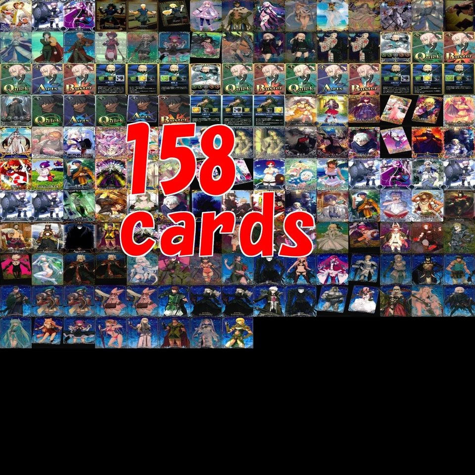 Fate Grand Order card wafer lot bulk cards FGO RARE SSR CR SP SR R arcade promo - Image 4 of 4