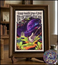 Jimi Hendrix 3rd Stone From The Sun San Francisco Psychedelic Art Poster 6"x4"