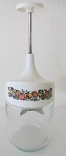 MINT! Vintage MCM 1970s Gemco Corning Ware Spice of Life Food Nut Chopper