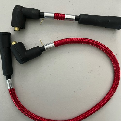 #ad Magnum Red S S Plug Wires from Drag Specialties 252381 $40.00