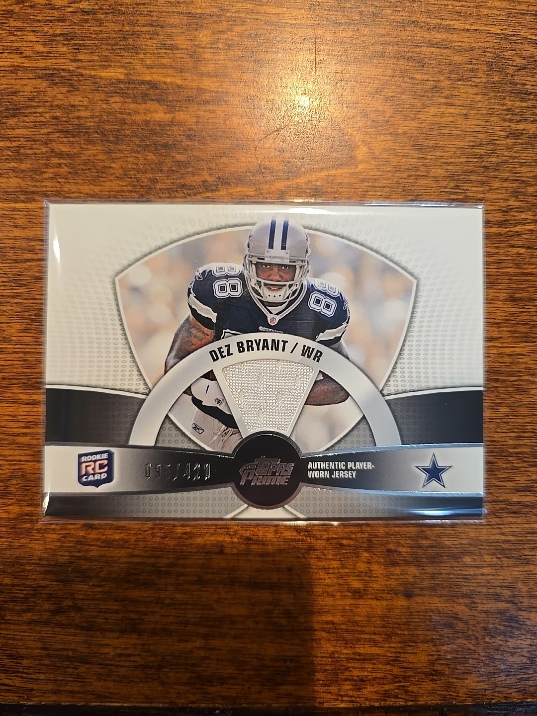 Dez Bryant Topps Prime Rookie Relics #PRRDB Base