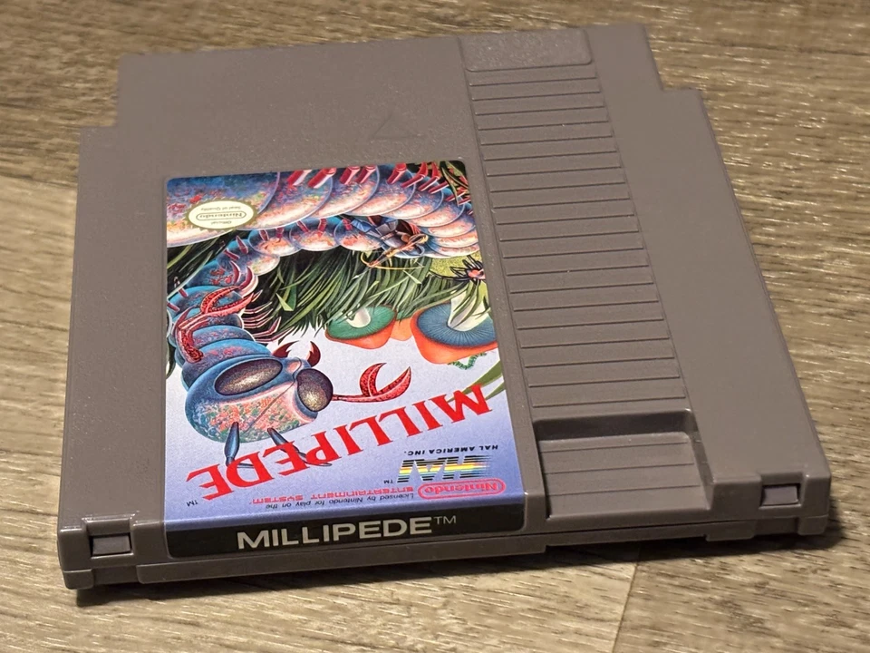 Millipede 任天堂 Nes 完整 全新带盒 状况良好 正品 — 第 2/4 张图片
