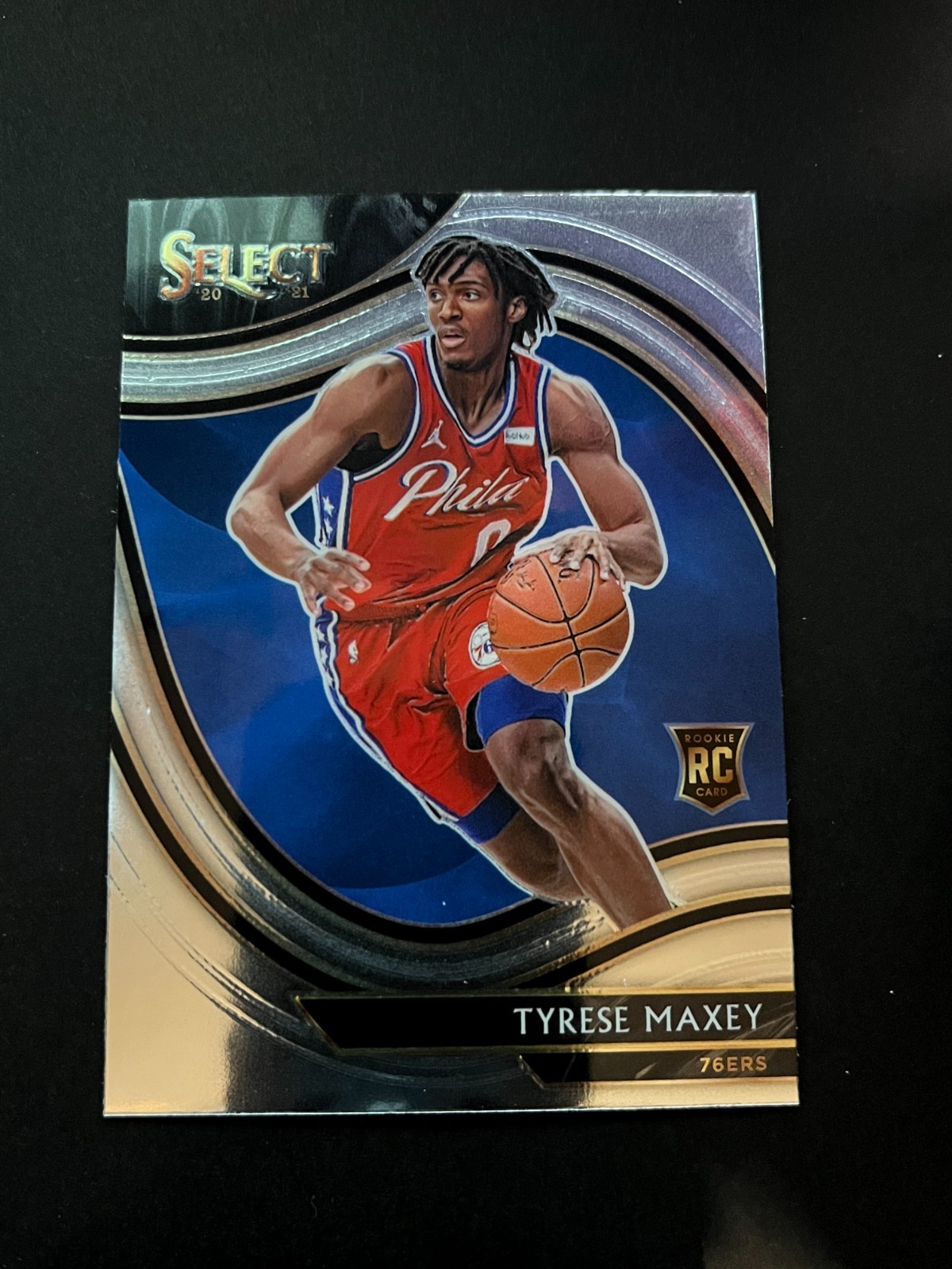 2020-21 Panini Select #280 Tyrese Maxey