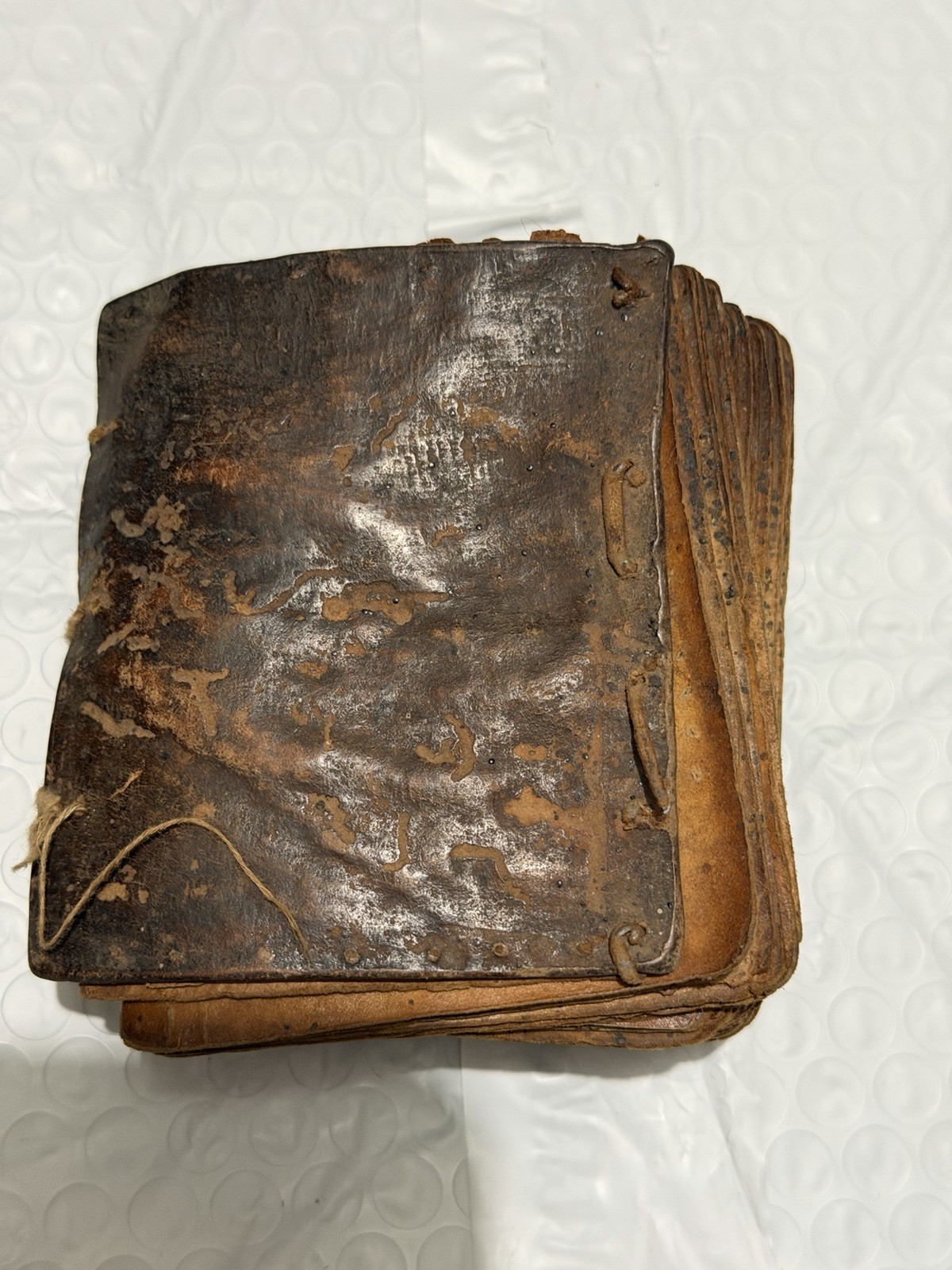 Antique Ethiopian Small Bible – Ge’ez Script on Vellum Hand Written