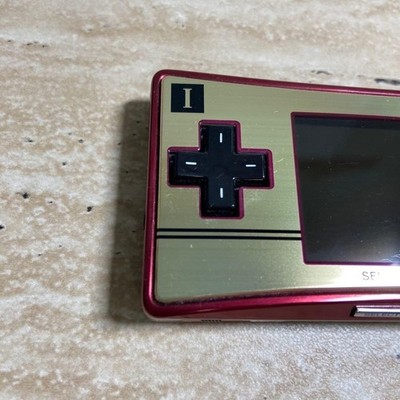 Nintendo Game Boy Micro Famicom Console - Red/Gold for sale online