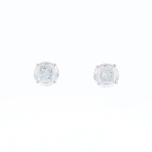 Princess Cut Diamond Stud Earrings