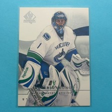 2008-09 SP Authentic #18 Roberto Luongo - Vancouver Canucks