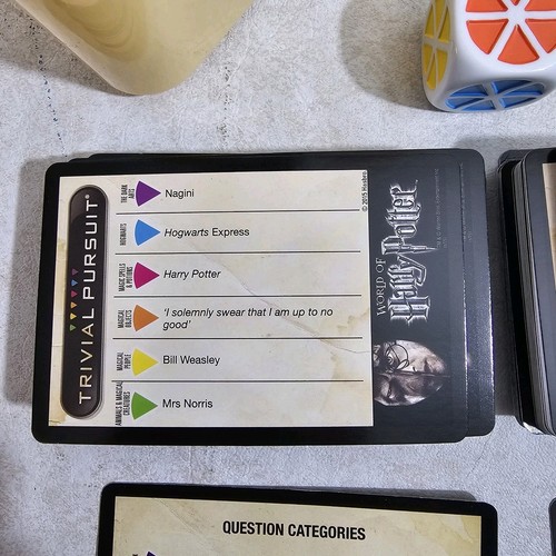Hasbro Trivial Pursuit World Of Harry Potter Quiz Cards 2009 Pre-owned - Picture 6 of 17