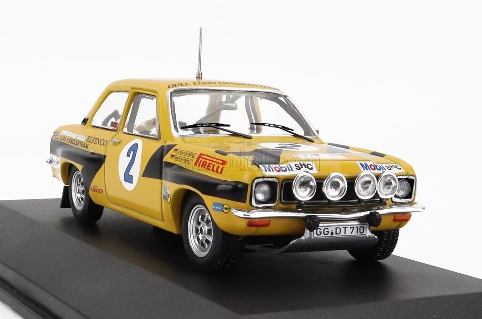 MODELLINO AUTO STATICO CMR OPEL ASCONA RALLY ACROPOLIS 1975 ROHRL SCALA 1/43 - Immagine 4 di 4