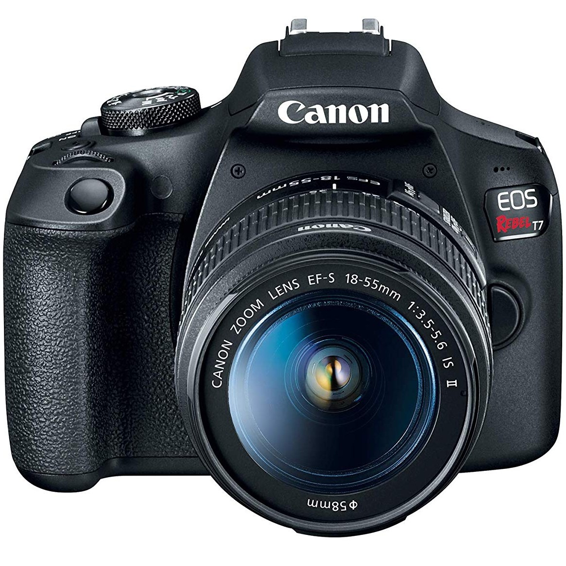 Revitalize Your Routine Canon EOS Rebel T7 DSLR Camera w/ 18-55mm IS II + 75-300mm III Dual Lens Pro Kit