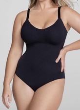 Honey Love Liftwear Cami Bodysuit Medium Black Honeylove New