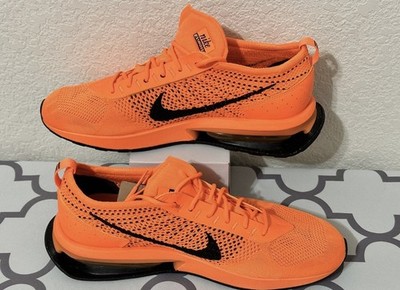 Nike Air Max Flyknit Racer NN FD0762 800 Black Orange Shoe Sneaker Mens Size 12