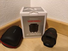 Samyang AF 12mm f/2,0 Weitwinkel für Sony E-...