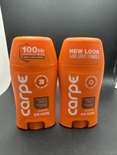 LOT OF 2 Carpe   Antiperspirant Underarm Lotion   COCO VANILLA 1.76oz 50g New 