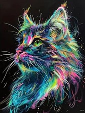 Xoaoes 5D Diamond Painting Kits for Cats - Adults  Animals - CM037