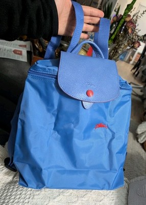 Authentic Longchamp Backpack Myosotis Unused