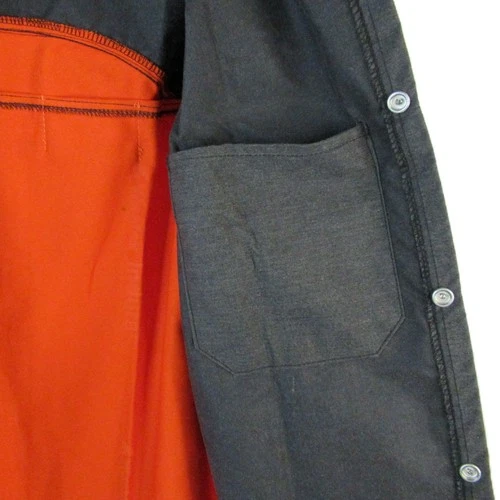 ML Kishigo F1106 High Vis FR Flame Resistant CarbonX Weld Jacket Shirt - SMALL image 5