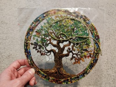 Baum des Lebens Sonnenfänger 20 cm   Acryl Fenster & Wanddekoration