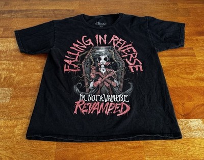 Falling In Reverse I Am Not A Vampire Revamped Rock T-Shirt Size XS