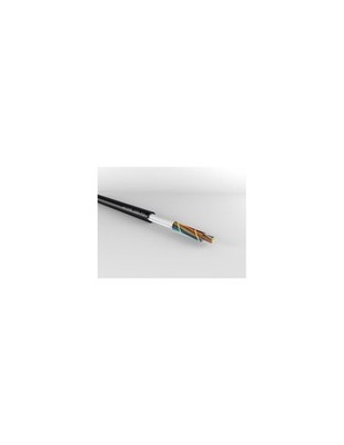 Aerial Black Fiber Optic Cable 3000 M 24 Fibres G652D Outdoor - Und