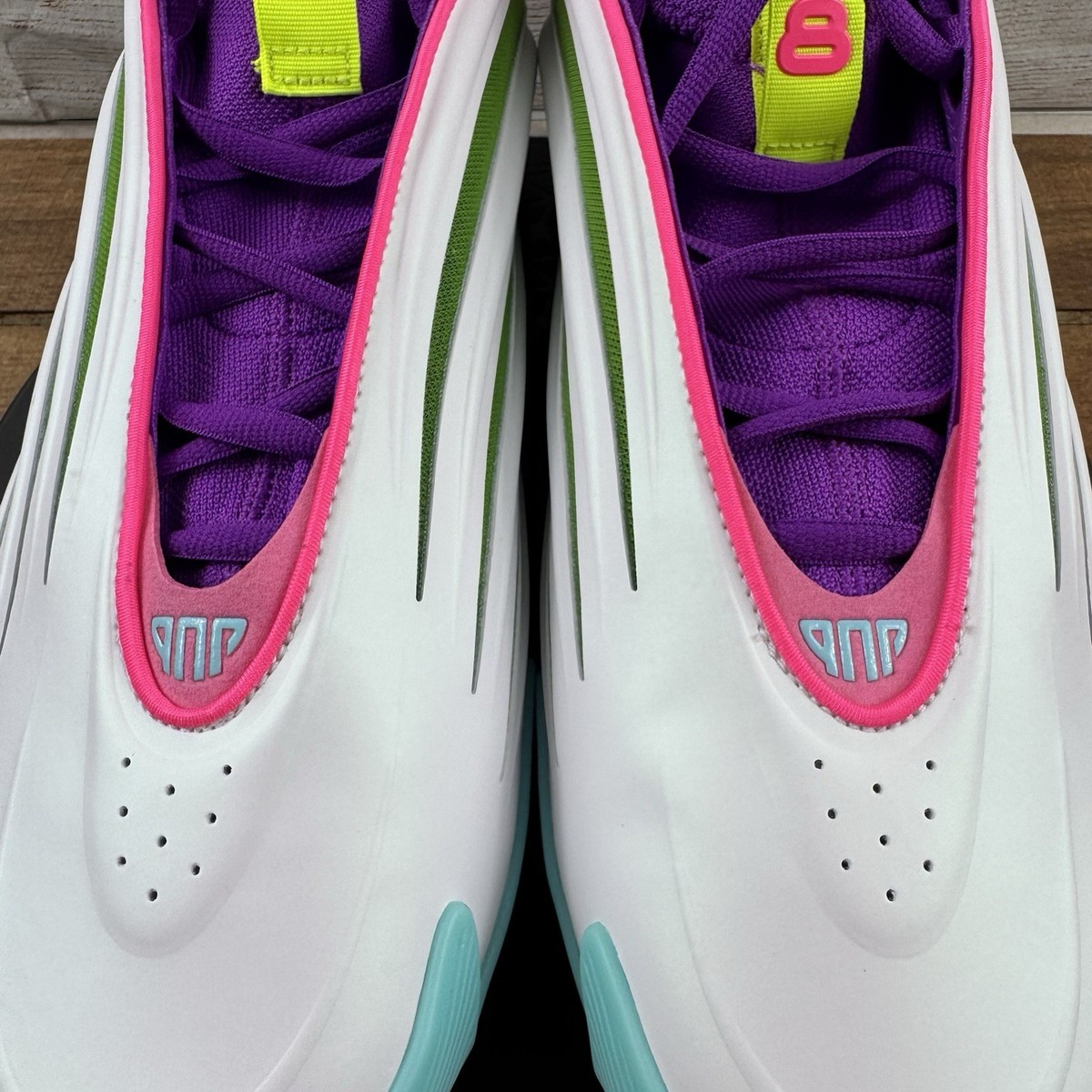 Adidas Harden Vol. 9 x J Dub PE White Lime Pink JQ4003 Men Size