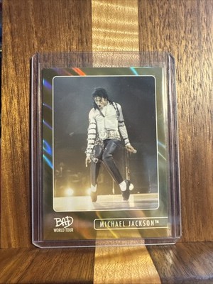 2025 Keepsake Michael Jackson Bad World Tour Premiere Edition /17 GOLD Parallel