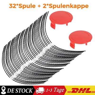 32x Ersatz Faden Trimmerfaden Für Bosch AFS 23-37 starkes Kabel LINES F016800431